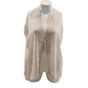 [Victoria Secret] Tan Print Robe - Size OSFM